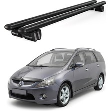 Today Auto Pençe Mitsubishi Grandis (2003-2011) Uyumlu Siyah Ara Atkı Port Bagaj Tavan Barı