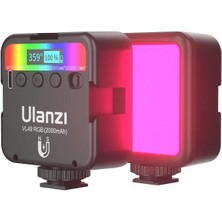 Ulanzi VL49 Rgb Mini Vlogger Youtuber Manyetik LED Işık