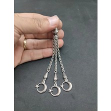 İskeçe Tesbih 475 Ayar Gümüş Tesbih Püskülü