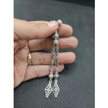 İskeçe Tesbih 475 Ayar Gümüş Tesbih Püskülü
