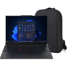 Lenovo Thinkpad E16 Gen 3 21SR006VTX C5 Ultra 5 225U 48 GB 1 Tb Intel Graphics 16" Wuxga Windows 11 Home Notebook + Çanta
