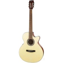 Cort Cec1 Op Elektro Klasik Gitar Open Pore