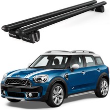 Today Auto Pençe Mini Countryman F60 (2017 ve Sonrası) Uyumlu Siyah Ara Atkı Port Bagaj Tavan Barı