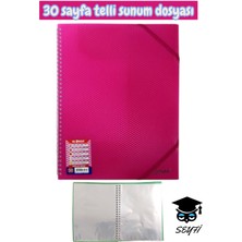 Seyfi Kırtasiye A4 Ebat Spiralli Sunum Dosyası 30 Yaprak Plastik Kapak