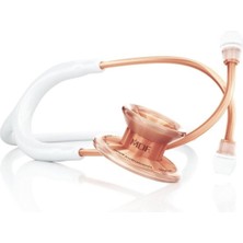 Allians Yüksek Kaliteli Titanyum Stetoskop, Şık Beyaz ve Rose Gold Detaylar