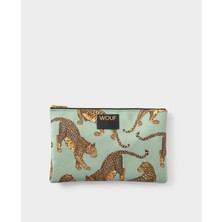 Wouf Emerald Leopard  - Xl El Çantası