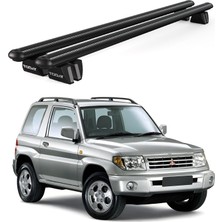 Today Auto Pençe Mitsubishi Pajero 3D (1999-2006) Uyumlu Siyah Ara Atkı Port Bagaj Tavan Barı