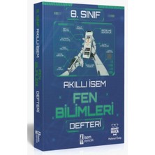 Karma Kitaplar 2025 Akıllı Isem 8.sınıf Fen Bilimleri Defteri.