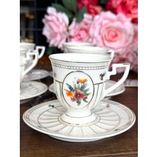 Acar Shırley 6 Kişilik Porselen Fincan Takımı