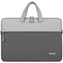 Ecruz City Oxford 15''-16,1'' laptop MacBook Tablet Çantası/suya Dayanıklı/gri