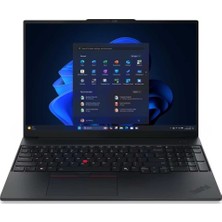 Lenovo Thinkpad E16 Gen 3 21SR006VTX Fr9 Ultra 5 225U 64 GB 1 Tb Intel Graphics 16" Wuxga Windows 11 Pro Notebook