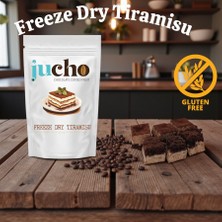 Jucho Freeze Dry Glutensiz Tiramisu – Dondurarak Kurutulmuş Premium Atıştırmalık 40 gr