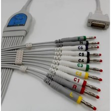 Allians 10 Lead Ekg Cihazı Kablo, Güvenilir ve Kaliteli Tıbbi Aksesuar