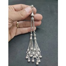 İskeçe Tesbih 475 Ayar Gümüş Tesbih Püskülü