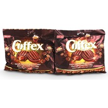 Elvan Coffex Kahveli Şeker 300 gr 2'li Paket Gerçek Kahve Aromalı Sert Şeker Lezzeti