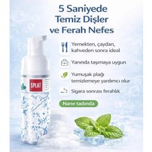 SPLAT Ağız Bakım Köpüğü 50 ml – Fırçasız Susuz Temiz Dişler ve Ferah Nefes, Nane Aromalı