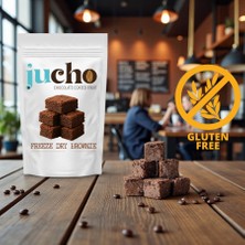 Jucho Freeze Dry Glutensiz Brownie – Dondurarak Kurutulmuş Premium Atıştırmalık 40 gr