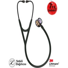 Allians Renkli Kardiyoloji Iv Stetoskop, Dinleme Çanı, Siyah Hortum, Profesyonel Kalite