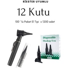 Allians Tek Kullanımlık Otoskop Ucu El-Duvar Tipi 3mm, 1200 Adet Kutu
