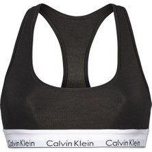 Calvin Klein Kadın Siyah Bralet Nefes Alabilir Kumaş ile Konforlu Tasarım Sunar