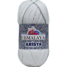 Himalaya Arisya 27-01 Beyaz Şerit Simli