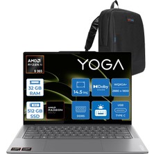 Lenovo Yoga Pro 7 14ASP9 Amd Ryzen Aı 9 365 32GB Ddr5 512GB SSD Amd Radeon™ 880M 120Hz 14.5" 2.8k Wqxga+ (2880X1800) OLED 400NITS Freedos Taşınabilir Bilgisayar 83HN0006TRF12+ZETTAÇANTA