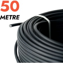 Ünal Solar Kablo 6mm2 Siyah 50 Metre
