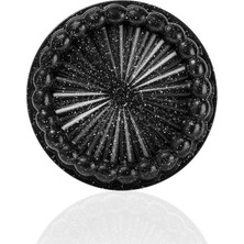 Taç Granit Döküm 26 cm Siyah Tart Kalıbı Yapışmaz Yüzey ile Lezzetli Tartlar İçin Uygun