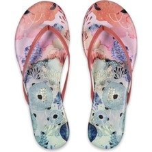 Tkees TK-2023 Parmak Arası Pembe Kadın Terlik