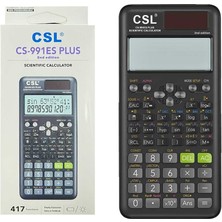 Csl Hesap Makinesi CS-991ES Plus Fonksiyonlu Siyah 417 Functions