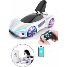 Apexma Oyuncak Uzaktan Kumandalı Şarj Istasyonlu LED Işıklı Sesli Müzikli Şarjlı 4x4 Rc Elektirikli Araba