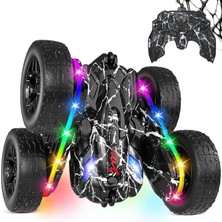 Apexma 2.4ghz Uzaktan Kumandalı Şarjlı 360° Dönebilen Örümcek Adam Venom Uğur Böceği Akrobat Rc Araba