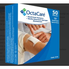 Allians Steril Emici Kompres 7,5cm x 7,5cm, 50 Adet, Hijyenik Kullanım Için Ideal