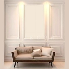 Diecor Boyanabilir Dekoratif Özel Hazır Kesim 2.5 cm Duvar Çıtası