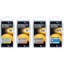 Allians Yüksek Performanslı Işitme Cihazı Pil 675 Numara