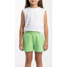 Brz Kids Kız Çocuk Su Yeşili Şort
