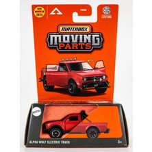 Matchbox Moving Parts Alpha Wolf Electric Truck 1:64 Metal Açılır Kapı