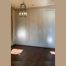 Diecor Boyanabilir Dekoratif Özel Hazır Kesim 4 cm Duvar Çıtası