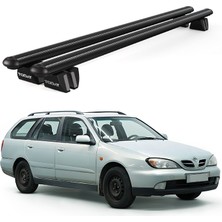 Today Auto Pençe Nissan Primera W11 (1997-2002) Uyumlu Siyah Ara Atkı Port Bagaj Tavan Barı