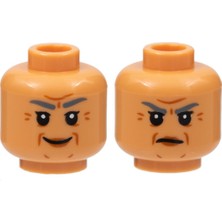 LEGO Minifigür Parçaları: Kafa: 3626PB3017