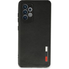 Selfbuysell Samsung Galaxy A72 Kılıf Loop Deri Silikon - Siyah