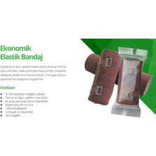 Allians Elastik Bandaj 20CM x 3,5m, Ekonomik, Çok Amaçlı, Sağlıklı Destek