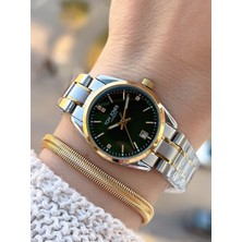 Tom Jones Çelik Kordon Kararma Renk Atma Yapmaz 3 Atm Suya Dayanıklı Kadın Kol Saati BTJ.YN10059.4