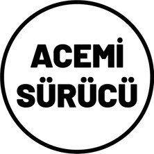 Akdesen Acemi Sürücü Etiketi