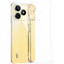 Selfbuysell Realme C53 Kılıf Lüx Şeffaf Silikon