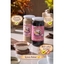Üreten Anneler 2'Lİ 500'er ML Tek Kavrulmuş Tahin - Şekersiz Üzüm Pekmezi (PESTİSİT-SALMONELLA ANALİZLİ)