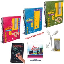 Çanta Yayınları 8 Sınıf 2024-2025 Müfredat Türkçe-Matematik-Fen Ayrıntılı Konu Anlatımı Kazandıran Defter Seri