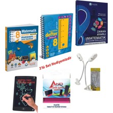 Çanta Yayınları 8 Sınıf 2024-2025 Müfredat Matematik Ayrıntılı Konulu Defter+Etkinlikli Soru+Zaman Ayarlı Soru Set