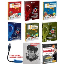 Çanta Yayınları 8 Sınıf Türkçe Matematik Fen Zaman Ayarlı  Serisi + Etkinlikli Yeni Nesil Sorular Mega Set