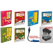 Çanta Yayınları 8 Sınıf Türkçe Matematik Fen Defter Serisi + Etkinlikli Beceri Temelli Yeni Nesil Soru Mega Set